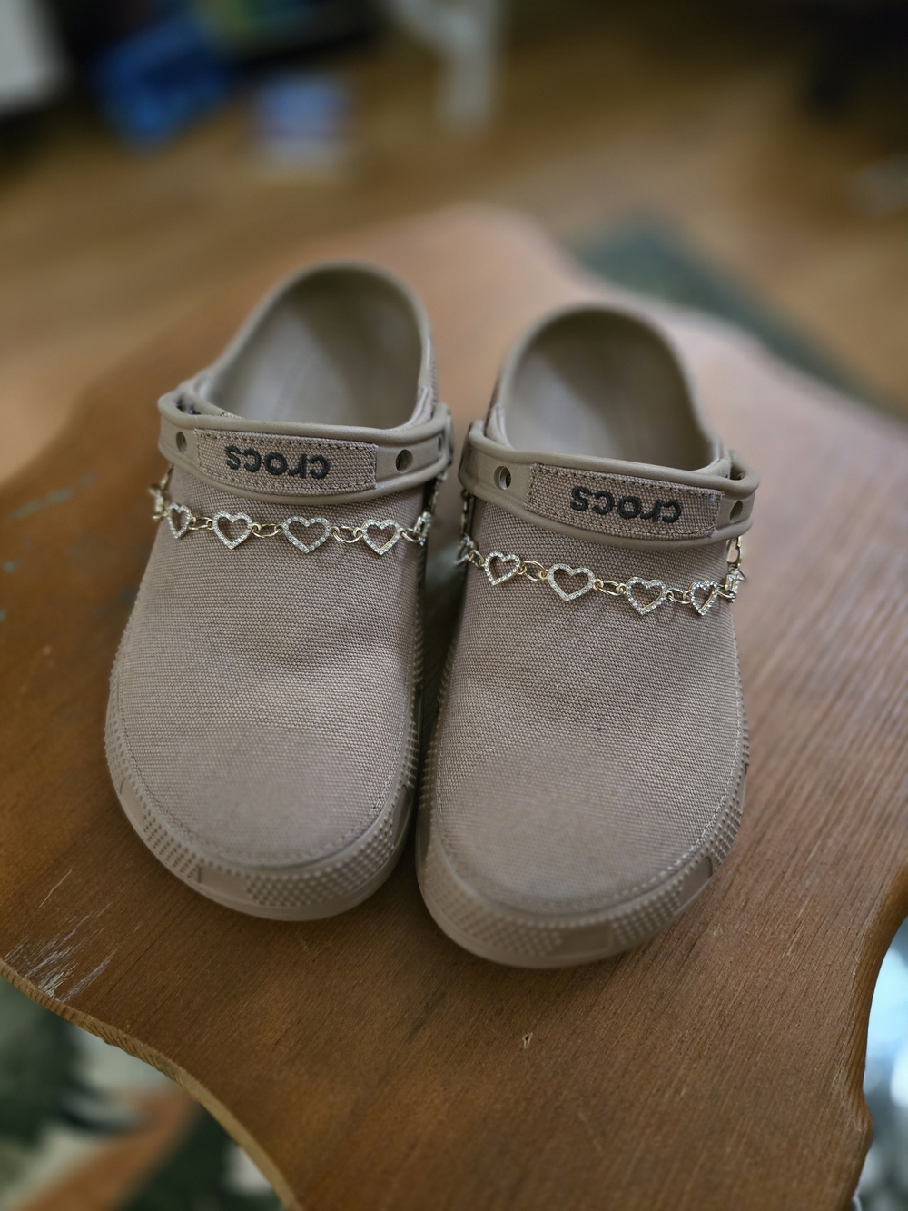 Crocs Classic Canvas Clog - Milk Chocolate - Picture 2 of 4